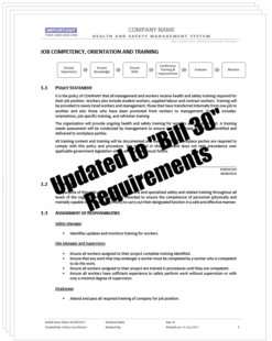 Orientation Training_Bill 30